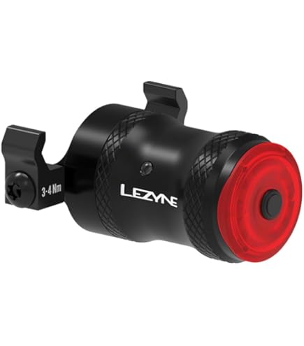 Amazon.com : LEZYNE Saddle Ai Alert 250 Rear Mounted Bicycle Light