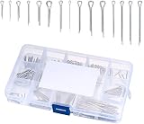 Xiaomoyu Stainless Steel Cotter Pin Assortment Set 150 Pcs R Clips Clips view 5