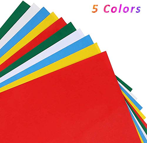 WOWOSS 10 Pieces Transfer Paper with Embossing Stylus, Needle Point Tracing Wheel, 9" x 5.5" Carbon Tracing Paper, Transfer Pattern on Aida Cloth, Canvas, Wood for Home Sewing Embroidery Paint Kit - Thumbnail 2