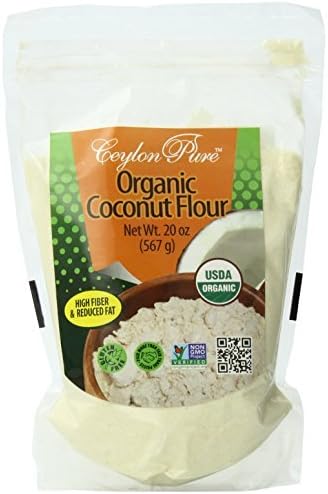 Ceylon Pure Organic Coconut Flour, 20 Ounce by Ceylon Pure