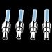 4 Pcs Blue Car Bike Bicycle Motorcycle Tire Wheel Valve LED Light Lamp