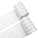 1000pcs Adhesive (500 Pair Sets) 0.78in Diameter Sticky Back Coins Hook & Loop Self Adhesive Dots Tapes (White)