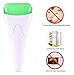 Ice Roller for Face & Eye by Charmlily, Puffiness, Migraine, Pain Relief - Cold Facial Massager Treatment to Reduce Puffy Face & Tighten Pores, Under Eye Wrinkles (White)