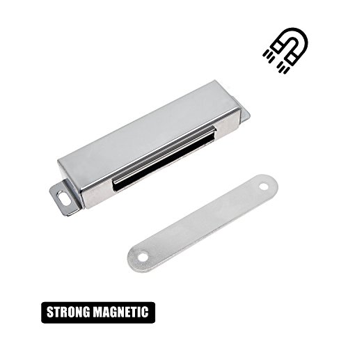 Aybloom Magnetic Door Catch - 4 Pack Stainless Steel Cabinet Magnet Closet Catches Suitable for Cabinets, Doors, Cupboards, Drawers and Shutters - Thumbnail 4
