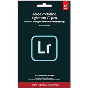 Adobe Lightroom 1TB english | 1 Year | PC/Mac | Key Card & Download