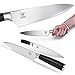 iHOMEER PRO 8 inch Chef Knife Japanese AUS-8 Series Kitchen Knife High Carbon Stainless Sharp Blade Ergonomic Balance Handle Chef's Knives with Gift-Package