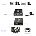 HDMI Audio Extractor, Vilcome 1080P HDMI to HDMI Audio Converter Adapter Support Optical Toslink SPDIF and 3.5mm Audio Output with USB Power Cable and Optical Cable for Blue-ray PC Laptop Xbox One