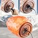 HemingWeigh Natural Himalayan Salt Lamp Hand Carved with Genuine Wood Base, Bulb and On and Off Switch 6 to 8 Inch