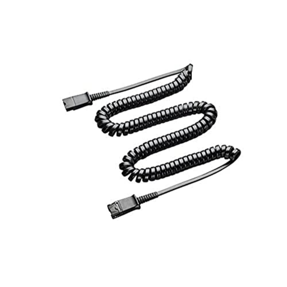 Plantronics 38051-03 3 m QD - QD Extension Cable for Headset - Black