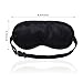 Silk Sleep Mask for Women,Men,Soft Light Blocking Natural Silk Sleeping Eye Mask with Ear Plug Set for Travel, Blackout Blindfold with Adjustable Strap