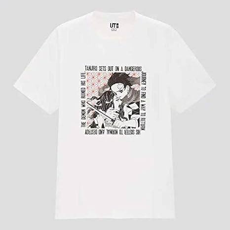Amazon Co Jp タグ付きuniqlo ユニクロマンガ Ut 鬼滅の刃 炭治郎 禰豆子 たんじろう ねずこ 半袖tシャツ 白 S レディース メンズ Uniqlo鬼滅の刃 ホビー