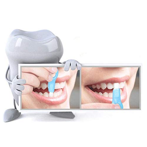 12pcs Pro Nano Teeth Whitening Kit Teeth Cleaning Whitener Brush Tooth Stains (12 pcs, White)