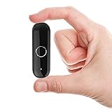 BT Adapter Bluetooth Dongle for Headphones Stereo Car, ULBRE Wearable Low Latency Audio Receiver w Clip n Microphone, Wireless Portable 3.5mm Aux Kit for Earphone, Headset, Speaker, Sport, Answer Call
