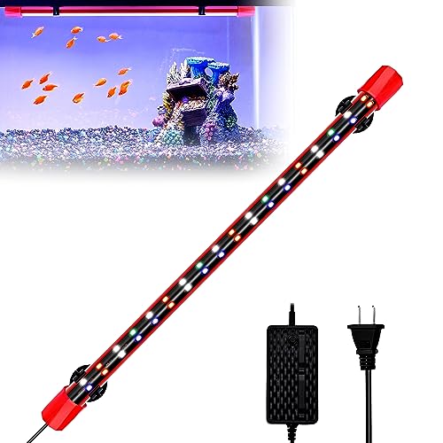 KZKR LED Aquarium Light Strip, Submersible Fish Tank Light with 3 ...