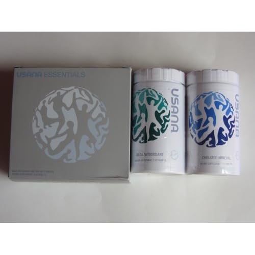 USANA Essentials Vitamins (New) - Pack of Mega Antioxidant & Chelated Mineral, 224 tablets image