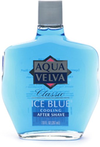 Aqua Velva Cooling After Shave, Classic Ice Blue 7 oz (Pack of 8)