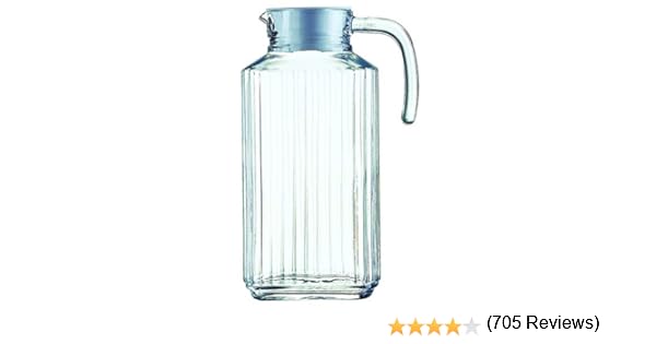 Luminarc Arcoroc Quadro Jarra para Frigorífico con Tapa 1,7 L ...