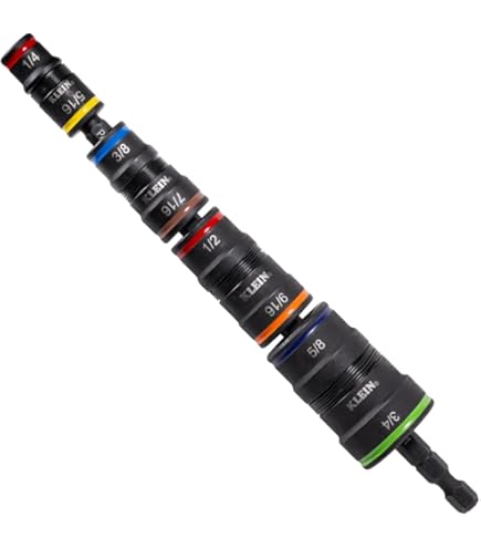 Versatile metric socket set with magnetic retention feature