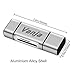 Vanja SD Card Reader USB Type C Micro USB OTG Adapter, USB 2.0 Portable Memory Card Reader for SDXC, SDHC, SD, MMC, RS-MMC, Micro SDXC, Micro SD, Micro SDHC Card…