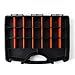 Tactix 320018 Organizer, 30cm, Black/Orange