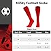 Mifidy Soccer Socks Unisex Team Sports Football Long Tube Knee High Socks 4 Sizes