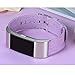 Maledan Compatible with Fitbit Charge 2 Accessory Sports Band, Soft Breathable Woven Fabric Bands Replacement Strap for Women Men, Small, Lavender