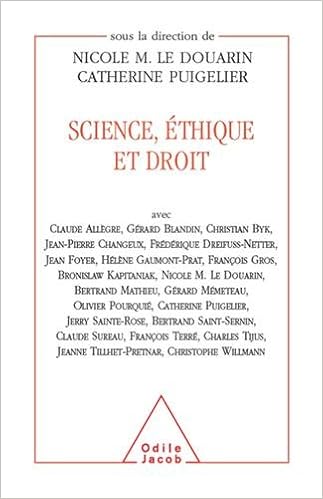 Science Ethique Et Droit Oj Sciences French Edition Nicole