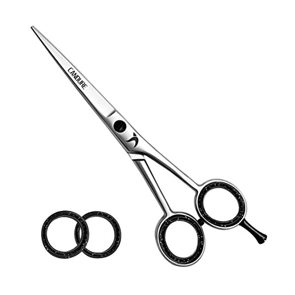 Candure-Hairdressing-Barber-Hair-Scissor-for-Professional-Hairdressers-Barbers-Stainless-Steel-Hair-Cutting-Shears-For-Salon-Barbers-Men-Women-Children-and-Adults Candure Hairdressing Barber Hair Scissor for Professional Hairdressers Barbers Stainless Steel Hair Cutting Shears - For…