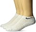 NIKE Unisex Performance Cushion Low Training Socks (3 Pairs), White/Black, Medium