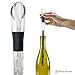 3-in-1 Wine Accessory - Stainless Steel Wine Chiller Stick, Wine Aerator, & Wine Pourer That Enhances Wine Flavor