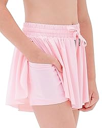 Stelle Girls Butterfly Flowy Shorts Athletic