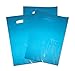 5-Star Compatible Ink Replacement. Works with Inkjet Printer. 100 9x12 Teal Blue Plastic Merchandise Bags