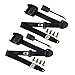 MOHEEN 3 Point Adjustable Universal Seat Safety Belt Harness Kit Retractable Extension Lap Seatbelt