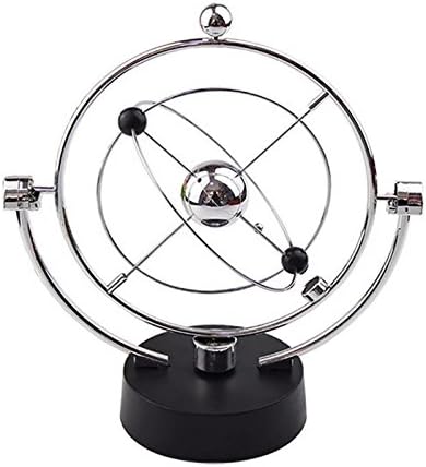 Gold Happy Funny Planet Celestial Universe Kinetic Orbital Galaxy Wiper Newton Pendulum Office Table Home Decoration Accessories