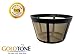GOLDTONE Reusable Coffee Filter fits BUNN Coffee Maker and Brewer. Replaces BUNN Coffee Filter 10 Cup Basket