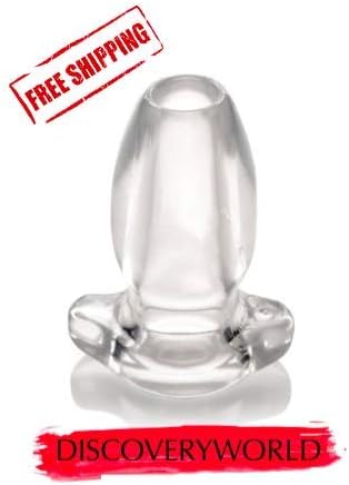 Discoveryworld Clear Spreader Hollow Plug Flared Deep Access Tunnel Probe Toy