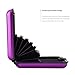 MaxGear RFID Credit Card Holder for Women Credit Card Wallet Protector Metal Credit Card Case Holder Purple