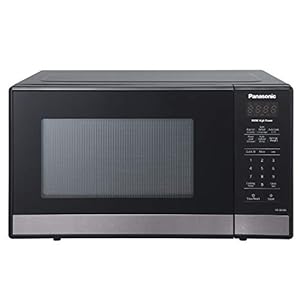 Panasonic Microwave Oven NN-SD372S Stainless Steel Countertop/Built-In with Inverter Technology and Genius Sensor, 0.8 Cu. Ft, 950W