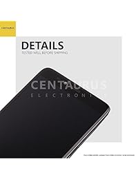 Para ZTE Imperial Max z963 z963u z963vl Digitalizador de visualización táctil LCD Display + Frame Negro