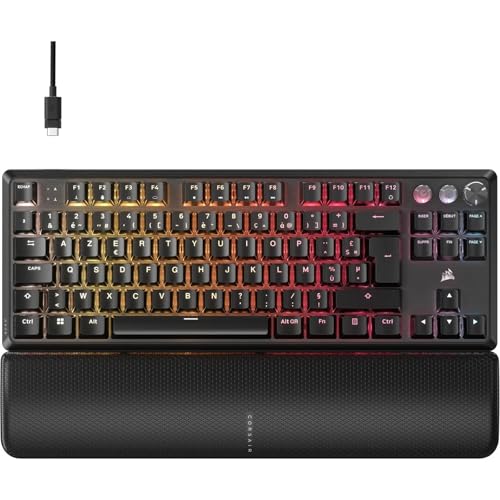 Corsair K70 Pro TKL RGB Gaming-Tastatur, kabelgebunden, magnetisch