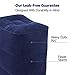 Besiva Travel Foot Rest Pillow, Inflatable Adjustable Height Pillow for Foot Rest on Airplanes, Cars, Buses, Trains, Office, and Kids to Sleep on Long Flights