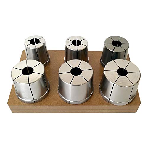 SEAAN Bangle Bracelet Stretcher Expander Reducer Professional Jewelry Making Equipment Tools with 6 Round Dies Bangle Expander Jewelry Tool（Diameter: 40 45 50 55 60 65) - Thumbnail 4