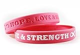 Cancer Awareness Bracelets With Saying Of 