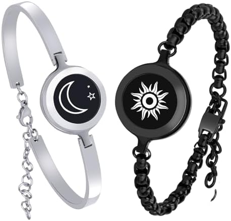 Amazon.com: INOWL Long Distance Touch Bracelets, Couple Bracelets