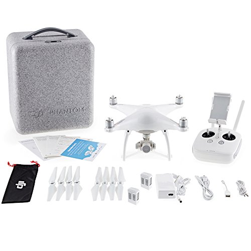 DJI-Phantom-4-Quadcopter-Aircraft-with-Spare-DJI-Phantom-4-Battery