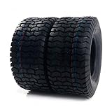 Set of 2 18x8.50-8 4 Ply Front Rear Tubeless Turf Tire For Lawn & Garden Mower 18x8.5-8 P512 LRB Tire Load Range:B