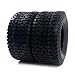 Set of 2 18x8.50-8 4 Ply Front Rear Tubeless Turf Tire For Lawn & Garden Mower 18x8.5-8 P512 LRB Tire Load Range:B