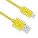 Sqrmekoko Replacement Charging Power Supply Cable Cord Line for Logitech UE Boom Boom2 BOOM3 Miniboom Speaker(Yellow)