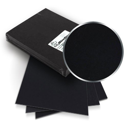 Black Grain 8.5 x 14 Legal Size Binding Covers - 100pk MyBinding MYGR8.5X14BK Black