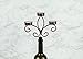 Boulevard Wine Bottle Candelabra, Multicolor
